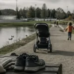 Activités gayeulles rennes : poussette, canards et patinoire en arrière-plan