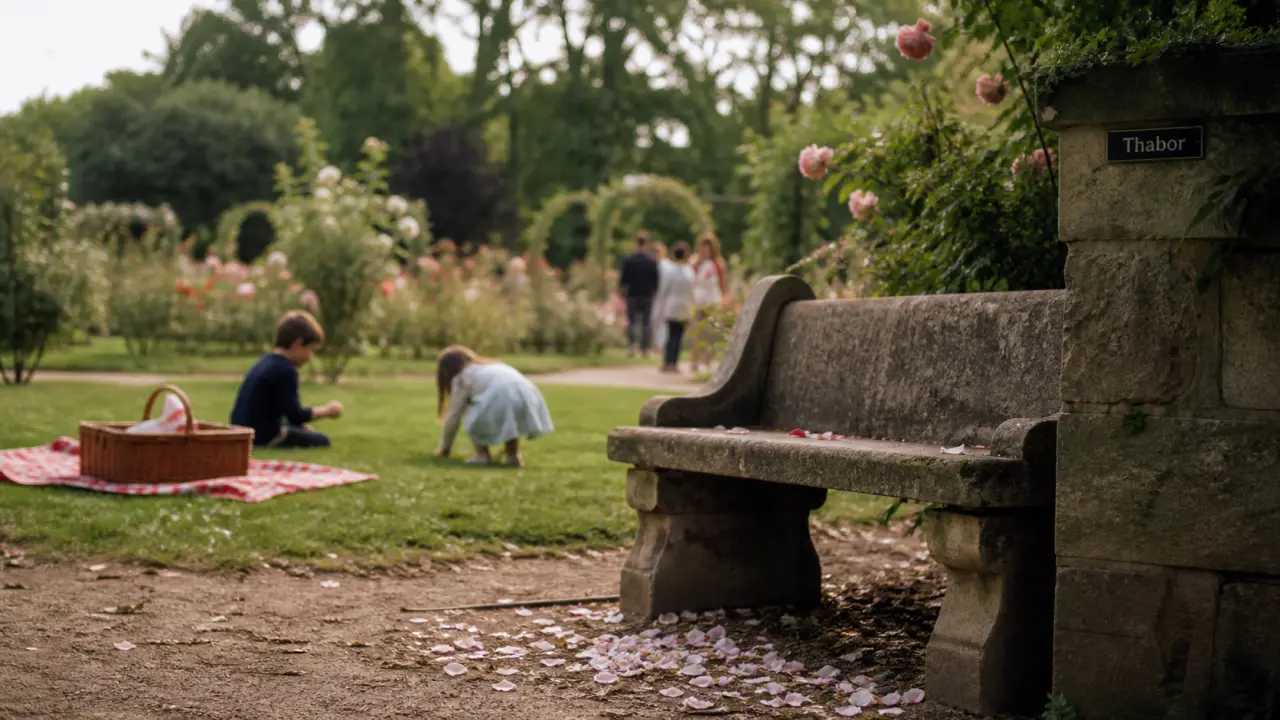 Activités gratuites Rennes : enfants jouant au parc du Thabor, pelouse humide
