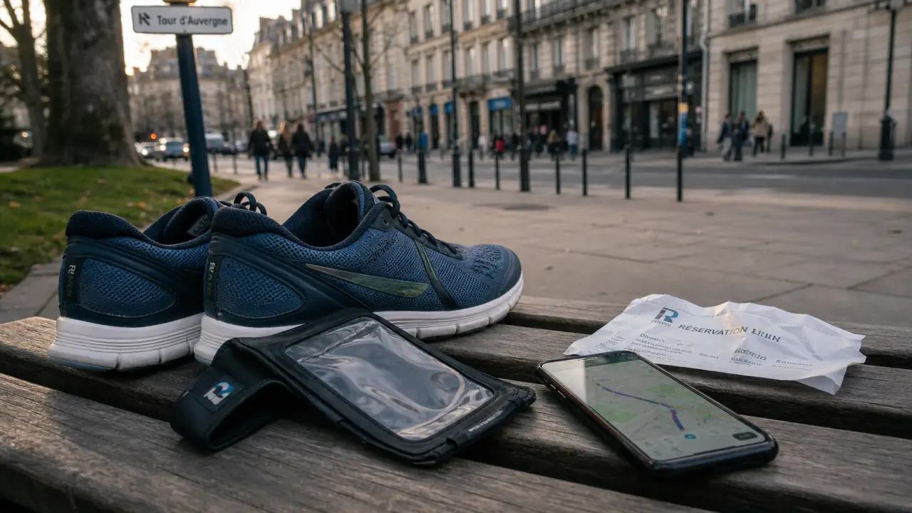 Activités tour d'auvergne rennes : chaussures de running près de la Tour d’Auvergne, Rennes