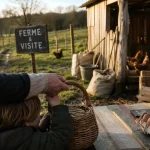 Ferme rennes à visiter : enfants, œufs frais et animaux