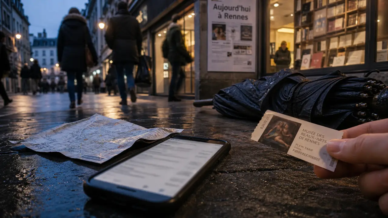 Rennes aujourd’hui que faire : choisir la sortie selon heure et météo