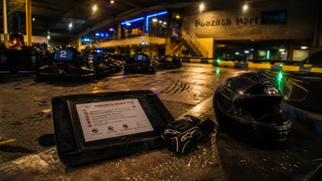 Rennes kart indoor près de Rennes : karts électriques sur piste