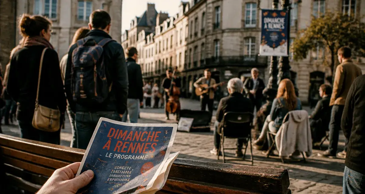 Rennes le dimanche : spectacle de rue gratuit au centre-ville