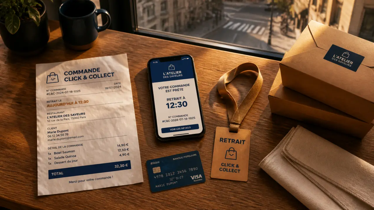 Restaurants click and collect rennes : payer en ligne et retirer sans attendre à l’heure choisie