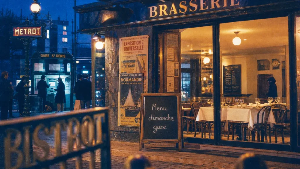 Restaurants métro Rennes près de la gare, La Poterie, ambiance dimanche soir