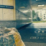 Station de métro à Rennes, repères du quartier villejean-beauregard