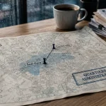 Carte du quartier de Rennes : repère Sud-Gare