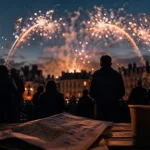 Feu d'artifice rennes : spectateurs au crépuscule, bons réflexes avant de partir