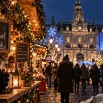 Horaire marche de noel rennes : chalets et vin chaud sur le Mail François-Mitterrand