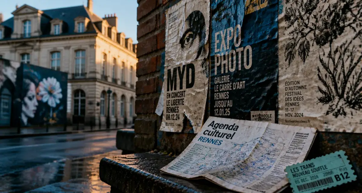 Renes culture : agenda culturel à Rennes, affiches et rue