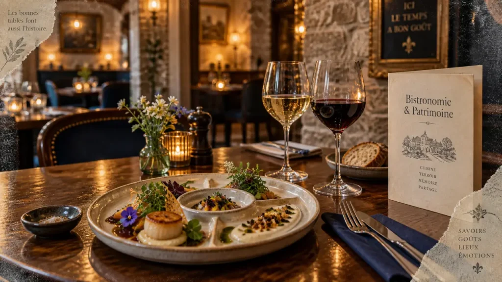 Restaurant atypique Rennes : assiette bistronomie et patrimoine, ambiance chaleureuse
