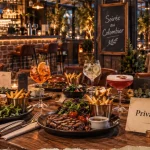 Restaurant Colombier Rennes pour groupes : grillades et brasserie, table privatisée