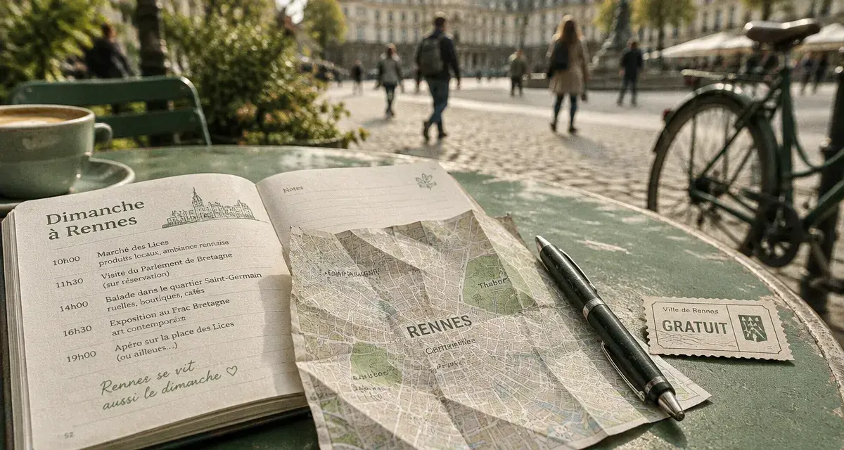 Dimanche a Rennes : agenda de sorties à Rennes