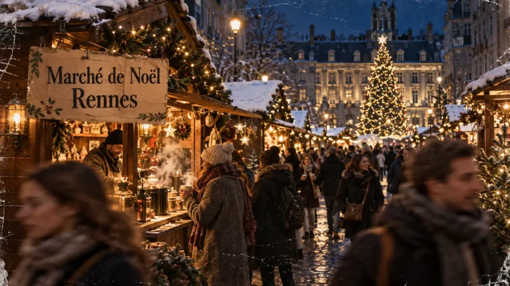 Marché de Noël à Rennes : 3 lieux à comparer, des lumières à voir et une soirée à organiser