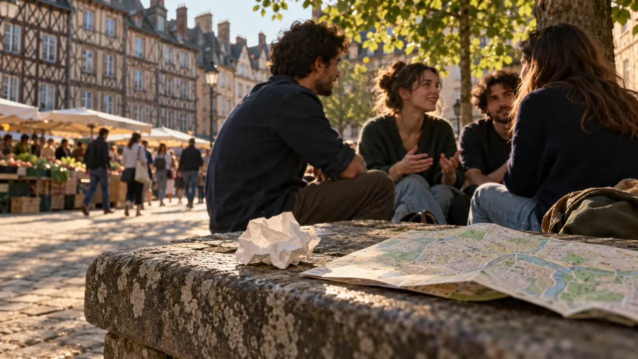 Rennes activités : carte et ticket près de la Place des Lices, marché et Thabor