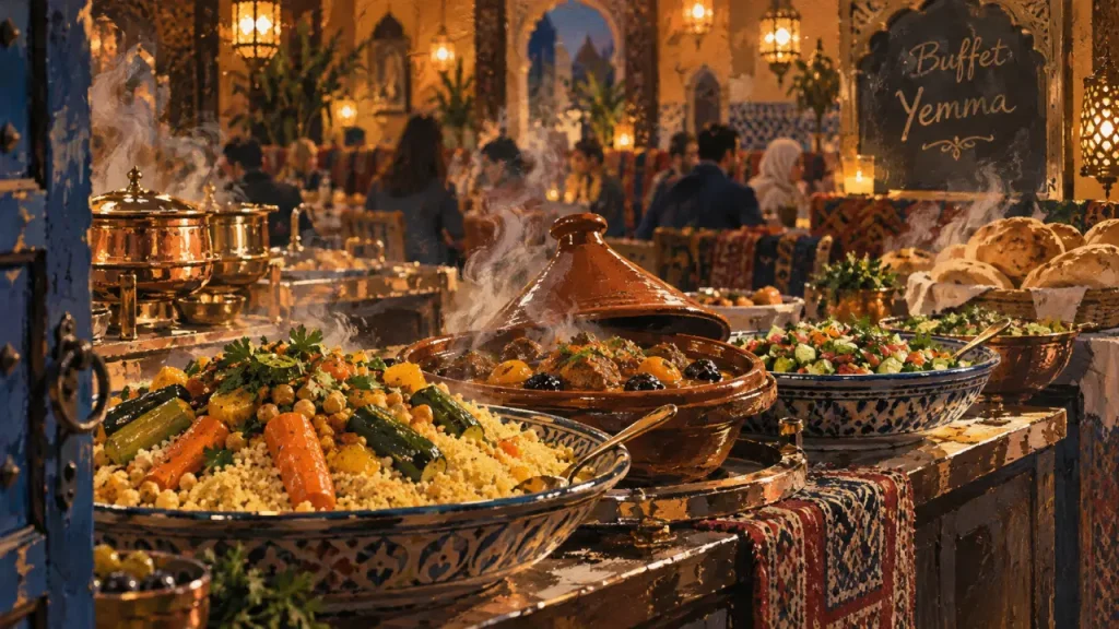Yema Rennes : buffet oriental à volonté près métro Clemenceau